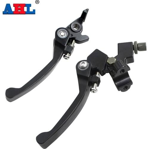 Black Chrome Clutch Brake Lever for 22mm 7/8 inch Handlebar 110cc 125cc 140cc TTR 125cc SSR Xmotos Apollo 125 Pit Dirt Bike Moto