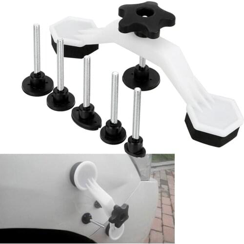 LEEPEE Car Dent Repair Tools Car Dent Removal Glue Tabs Pulling Bridge Puller Body Damage Pulling Fix Tool Hand Repair Tools Kit