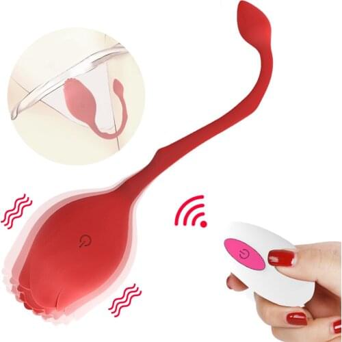 Remote Control Vibrating Eggs Vibrator Kegel Ball Exercise Vagina G-spot Clit Stimulator Female Masturbation Sex Toys for Woman