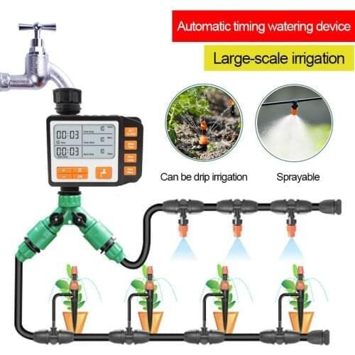 Garden Water Timer Outdoor Automatic Watering Device Garden Irrigation Watering Timer Controller System For Home Garden Yard