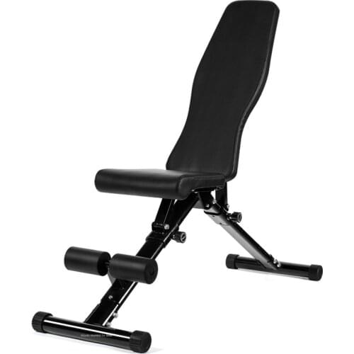 Foldable Weight Bench with Workout Bench Press with Adjustable Backrest, Lifting Exercise Bench Multi-Purpose Strength Training