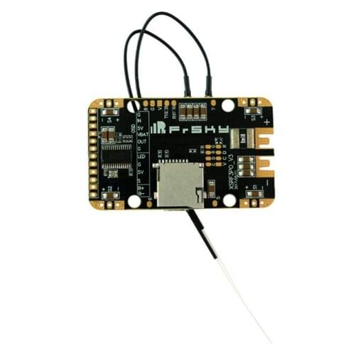 Frsky XSRF3PO F3 flight control support OSD work for X9D PLUS X7 x10 x12 DJT in D16 Mode build in X8R RX