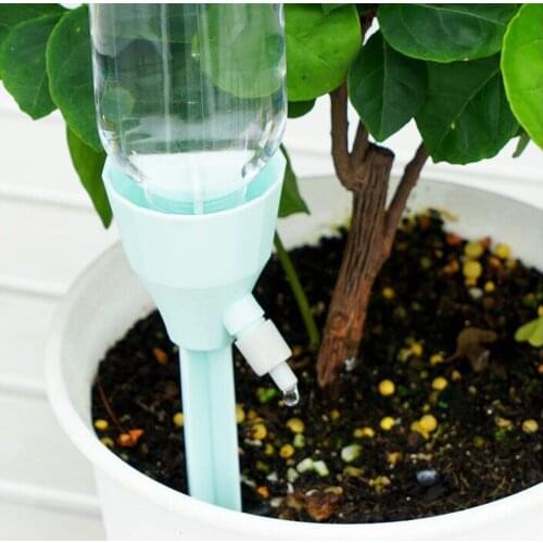 1PC Flower Waterer Automatic Watering Device Drip Waterer Lazy Waterer Automatic Adjustable Plant self watering spikes