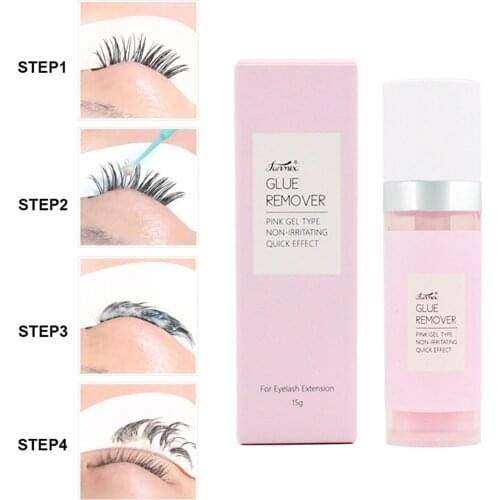 15g High Quality Pink Pressing Model Eyelash Glue Remover Fragrance Gel type Eyelash Adhesive Debonder Removal