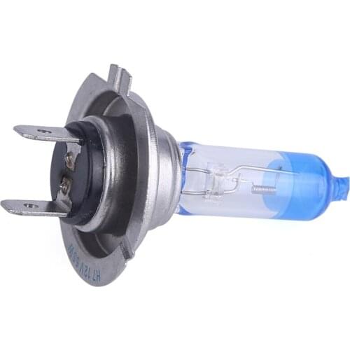 2pcs H7 55w 6000k Head Lamp White Fog Halogen Bulb Car Light Headlight 12V Car Styling With Package