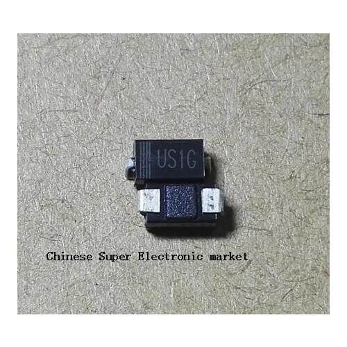 50pcs US1J 1A 600V UF4005 SMD HER106 Quick diode