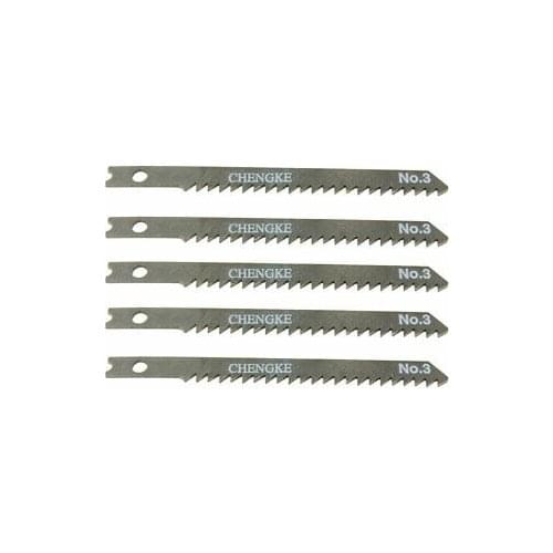 5 Pcs 3.6" Long Jig Saw Jigsaw Blades for Electric Power Tool NO.3