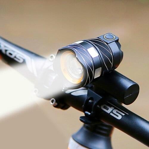 Bicycle Light FrontLight USB Rechargeable Waterproof Balance Bike Riding Equipment Mountain BikeAccessories Night Running Lights
