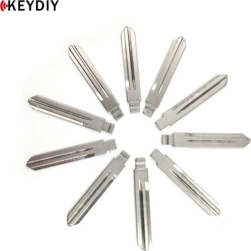 KEYDIY 10 pcs/lot Metal Blank Uncut Flip KD Remote Key Blade 22# NSN14 For Nissan Teana Livina Sunny / Opel