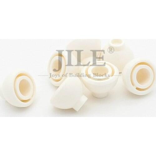 MOC Brick Round 1 1/2x1 1/2x2/3 Dome Top 20952 37840 DIY Building Blocks DIY Bulk Compatible with Assembles Particles Toys