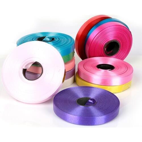 1PC 12mm 25meter/roll Balloons Ribbons Plastic Ribbon for Party Decoration Birthday Wedding Decoration DIY Accessories