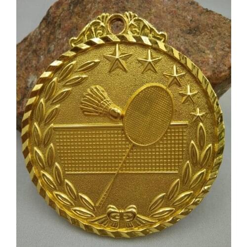 Badminton Medal School Activities The Kindergarten Zinc Alloy Game Communication Ability/self-confidence Developing Unisex 2021