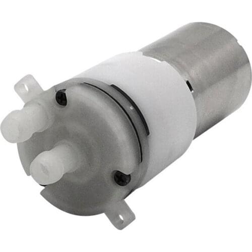 370F Mini DC Water Pump 12V 0.2-1.3LPM/Min Low Noise Micro Pump Water Pump for Fish Tank Coffee Machine Watering Flowers