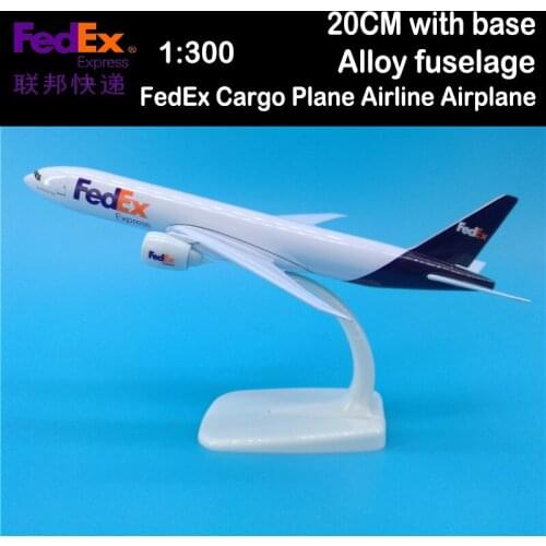 1:300 B777 FedEx Cargo Plane Airlines Airplanes Plane Aircraft diecast Alloy Model Toys airliner Kids adult Toys display show