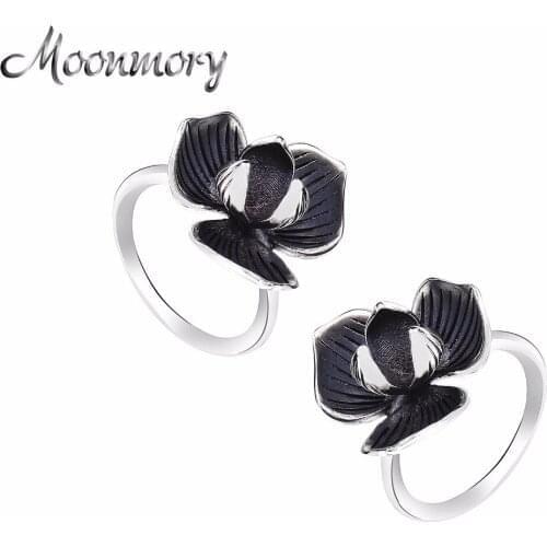 Women's Silver Rings Moonmory China
