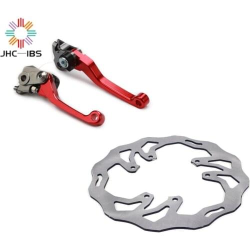 Motorcycle CNC Brake Clutch Lever Front Brake Disc Rotor For HONDA CRF250R CRF450R CRF 250R 450R 2007-2020