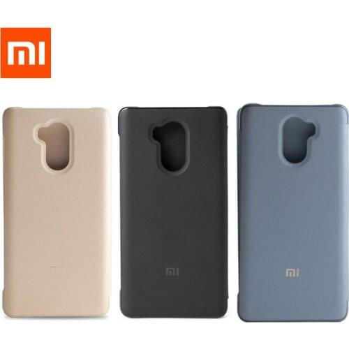 Original Xiaomi Redmi 4 Pro Prime case 5.0 cover PU leather + PC luxury flip cases Xiaomi Redmi 4 case hard black cover coque