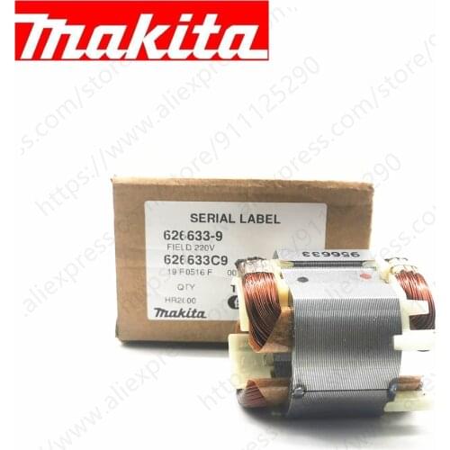 Stator Field for Makita HR2600 HR2601 HR2610 HR2610T HR2611F HR2611FT HR2630 HR2630T HR2631F HR2631FT 626634-7 626633-9