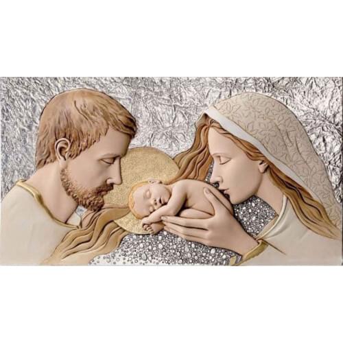 Religious family Pattern Diamond Embroidery DIY Needlework 5D diy Diamond Painting Cross Stitch Full Drill Rhinestone Painting