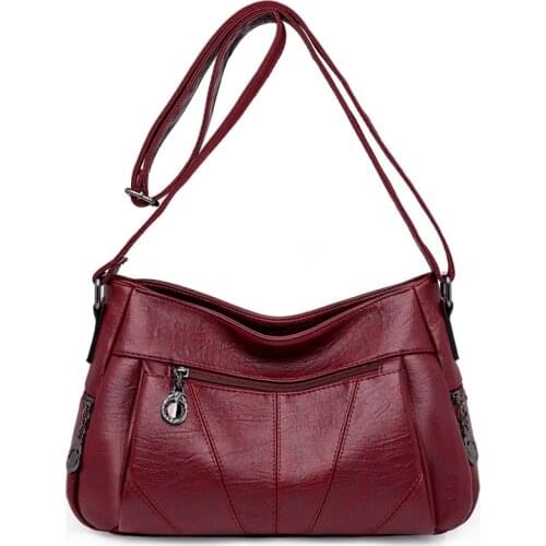 Luxury Handbags Women Bags Designer 2021 Female Soft Leather Shoulder Bag Sac A Main Crossbody Bags for Girls Hobos Bag Bolsa