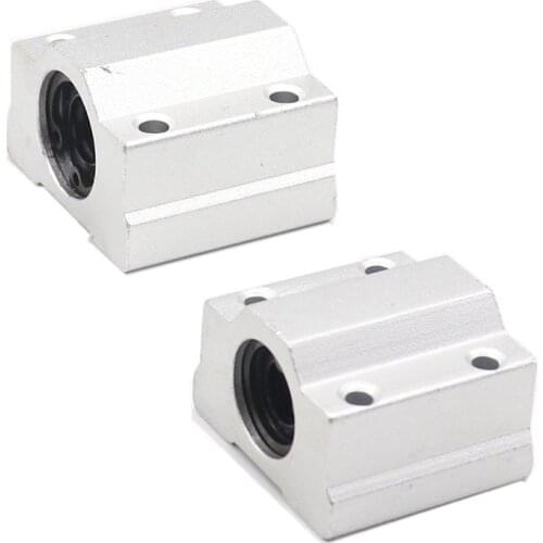2PCS scs20uu 20mm sc20uu Linear Motion Ball Bearing CNC Slide Bushing for linear shaft 3D printer parts