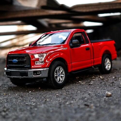 1:24 Ford F-150 Raptor Regular Cab Alloy Pickup Model Diecasts Simulation Metal Toy Off-road Vehicles Collection Childrens Gift