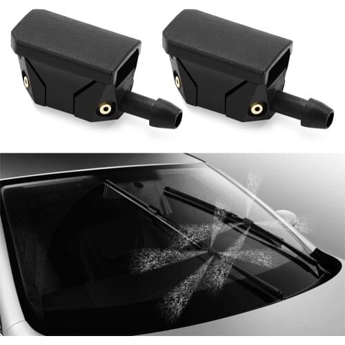 2Pcs Car Wiper Blade Water Spray Jets Nozzles for Volvo Xc60 S60 s40 S80 V40 V60 v70 v50 850 c30 XC90 s90 v90