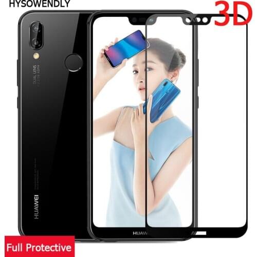 3D Full Cover Tempered Glass For Huawei Mate 20X 20 Lite P20 P30 Pro Lite Screen Protector For Huawei Nova 4 5 Front Glass Films