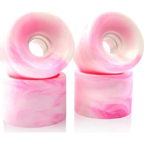 4Pcs 78A 90% Super High Rebound Wear-Resistant 70X51mm Skateboard Wheel for Longboard Street Skateboard