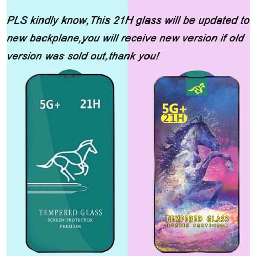 Sinzean 500pcs 21H Full Glue Tempered Glass For IPHONE 12 Pro Max 2.5D Full Cover Screen Protector For IPHONE 11 Pro/678 Plus/5s