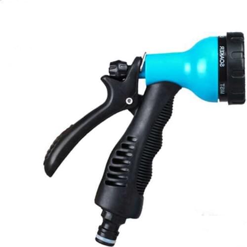 6 Spray Patterns ABS High Pressure Water Gun Many Functions Garden Watering Irrigation Car Washing Water Gun G-203