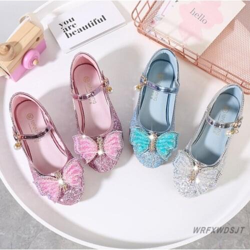 Disney children Soft sandals summer new girls princess shoes baby elsa frozen crystal shoes baby boy sandals for girls