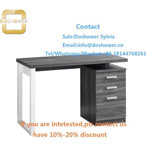 Healthy air nail salon with arylic nail table for manicure table station idea