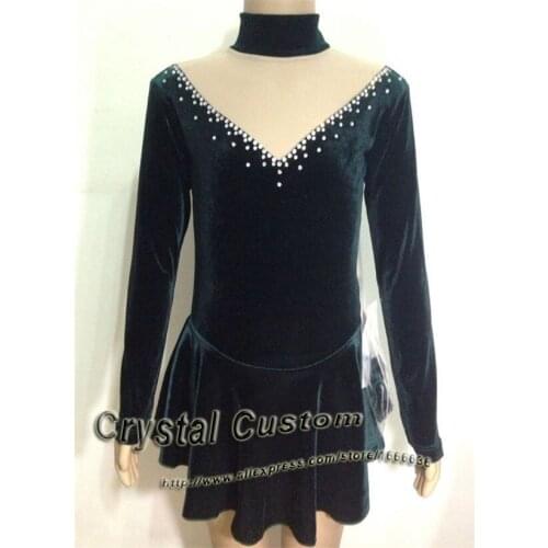 Hot Sales Ice Figure Skating Dresses Women Spandex Beautiful New Brand Vogue Figure Skating Competition Dress DR2511