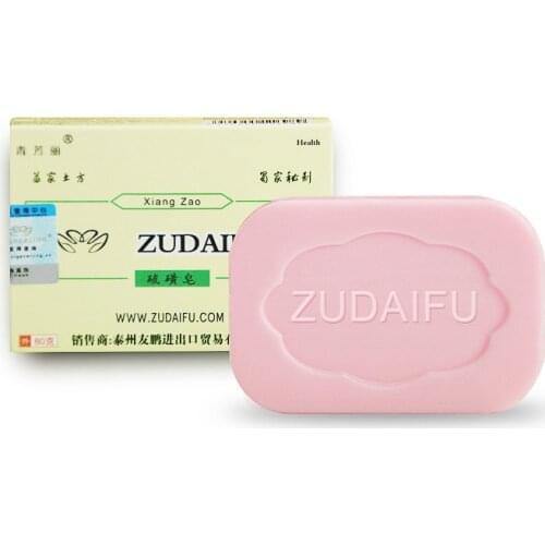 Skin condition acne, psoriasis, sebaceous Eczema anti-fungal bath soap health ECZEMA, Zudaifu soap