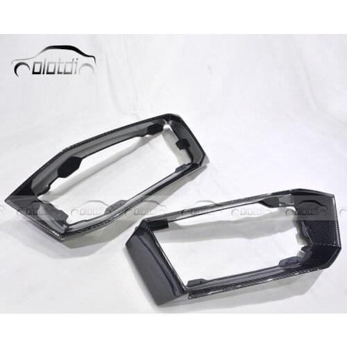 Carbon Body Kits Rear Bumper Air Intake Vent Trunk Exhaust Frame For Lamborghini Aventador LP700 SVJ