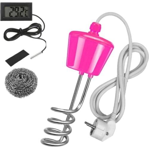 Pool Water Heater 2000W/2500W/3000W Stainless Steel Immersion Heater Suspension Electric Water Heater Elements US AU UK EU Plug