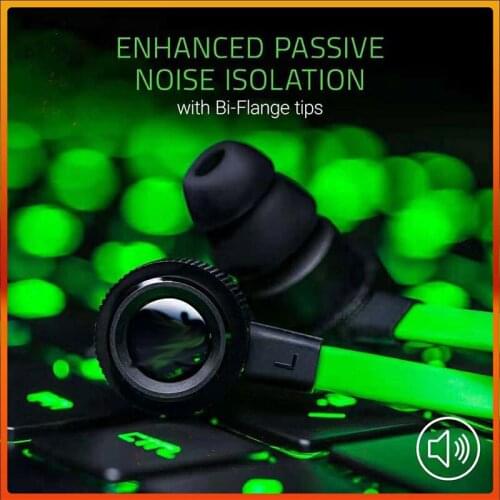 For Razer V2 Pro Hammerhead Warhammer Shark Professional In-Ear Noise reduction Headphones V2 Game Stereo Wire Control Headset