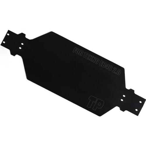 Nylon Chassis Armor Guard Protection Board for 1/8 TEKNO EB48 2.0 RC Car Upgrade Parts