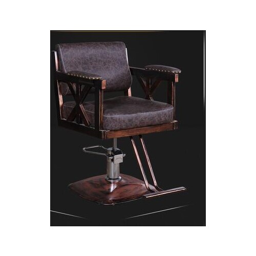 Hairdressing retro iron industrial wind hair chair factory direct hair salon barber shop special swivel chair