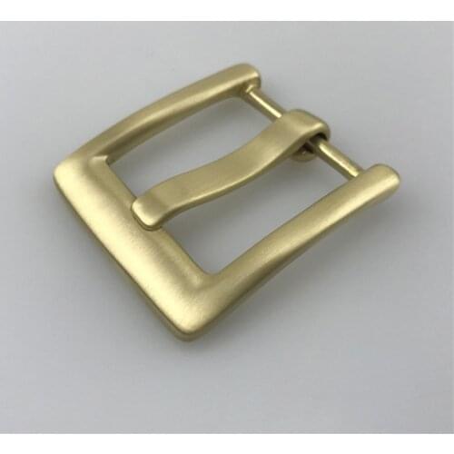 40mm Single wide Prong Square Belt Buckle brass solid replacement buckle Fits any belt 1 1/2" (38 mm) wide Belt Buckle for Men