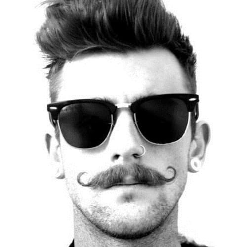 Polarized Sunglasses Men Women Tr-90 Frames Vintage Retro Sun Glasses for Male Square Mirror Driving Polaroid Man Glasses Uv400