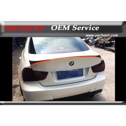 Car-Styling Carbon Fiber Rear Trunk Boot lid Fit For Fit For 2009-2011 E90 LCI CSL Style Trunk Boot Lid Tailgate