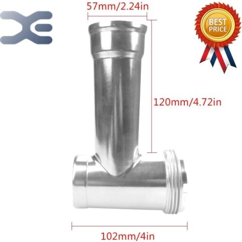 1Pcs Food Grade Stainless Steel Meat Grinder Parts Fit Geepas Kenwood zelmer Moulinex Length 102mm Screw Grinder Auger Bushing