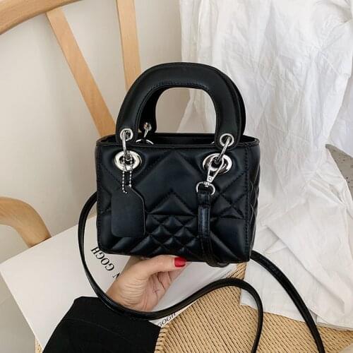 Party womens handbag 2019 new womens Messenger bag high quality PU fashion shoulder bag discount pattern ladies shopping bags