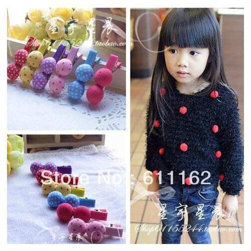 2013 lovely Korean girls early childhood princess sweet candy package buckle Hair Bow baby clips 200pcs