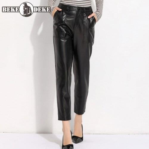 Женские брюки с высокой посадкой BEKEDEKE China At AliExpress