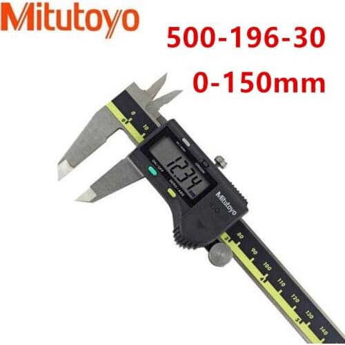 Mitutoyo Digital Caliper 500-196-30 Vernier Caliper 0-150mm LCD Electronic Measurement Stainless Steel