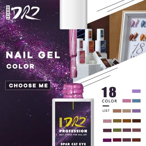 DERIZI Cat Eye Nail Gel Polish 9D Laser Magnet Varnishes UV Nail Gel Lak Primer Soak Off Nail Art Gel Varnish Gelpolish Manicure