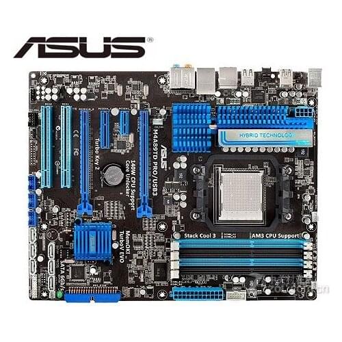 For ASUS M4A89TD PRO/USB3 Original motherboard DDR3 Socket AM3 USB3.0 32GB 16GB 890FX Desktop motherborad USED